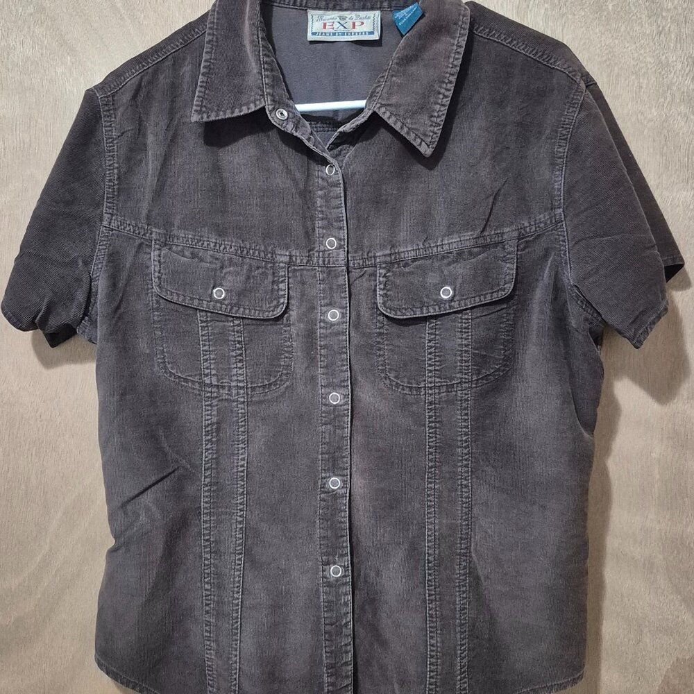 Express, Vintage Corduroy, size large, brown